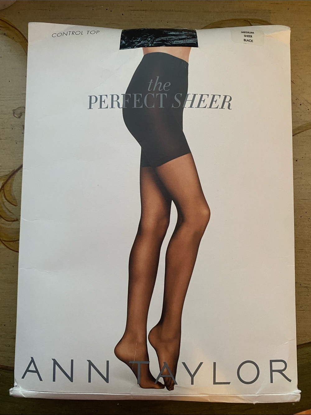 Ann Taylor "The Perfect Sheer" Black Tights